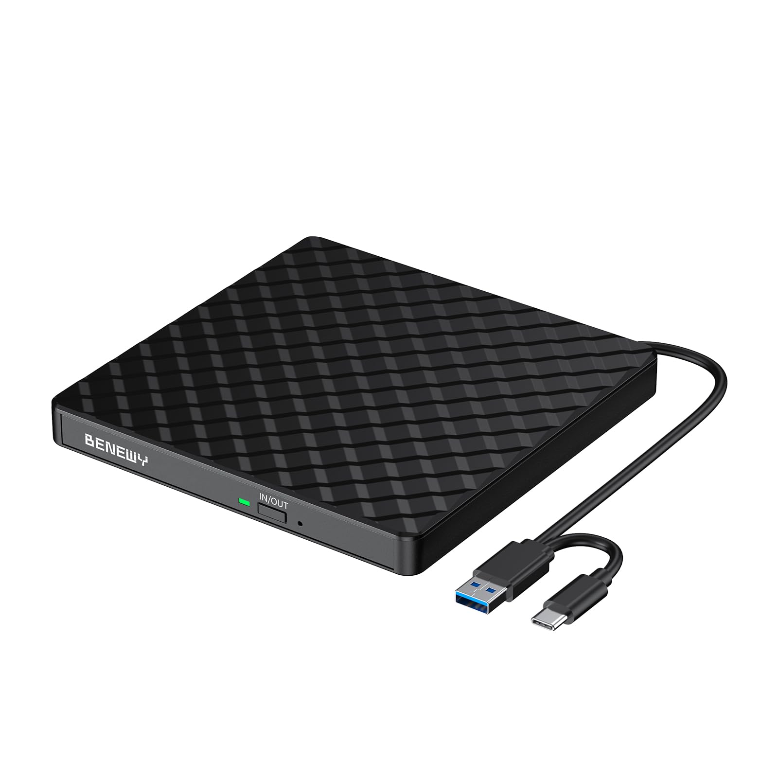 Amazon.com: BENEWY External CD DVD Drive for Laptop, USB 3.0 USB C